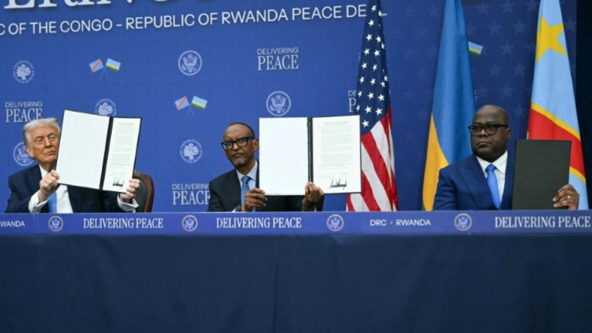 ABD Başkanı Donald Trump’ın girişimleriyle, yıllardır süren Ruanda–Kongo Demokratik Cumhuriyeti