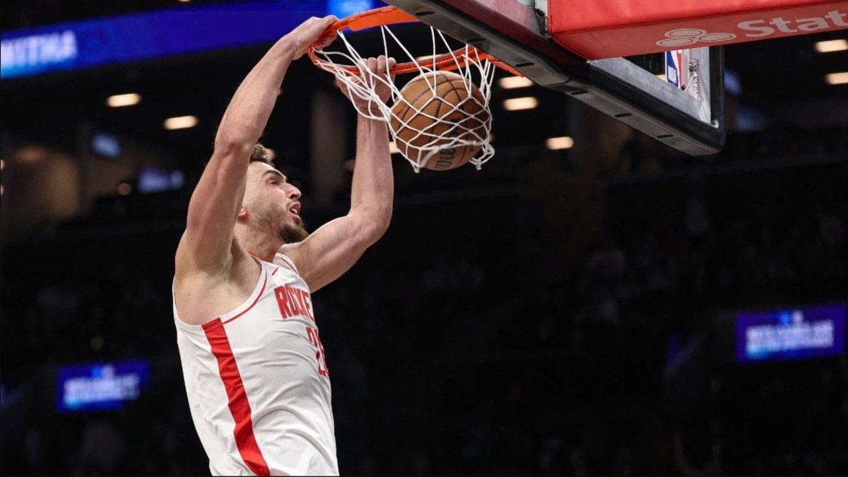 Amerikan Basketbol Ligi'nde milli oyuncu Alperen Şengün'ün 21 sayı attığı