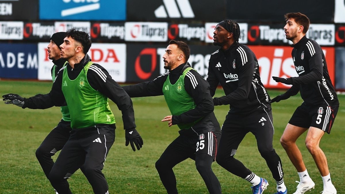 Sergen Yalçın yönetimindeki Beşiktaş, Ankara Keçiörengücü ile oynayacağı Türkiye Kupası