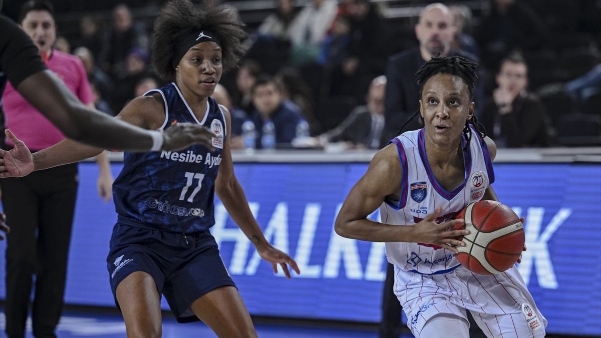 Kadınlar Basketbol Süper Ligi'nin 15. haftasında BOTAŞ, sahasında Nesibe Aydın'ı