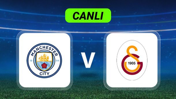 UEFA Şampiyonlar Ligi'nin 8. haftasında Manchester City ile Galatasaray karşı