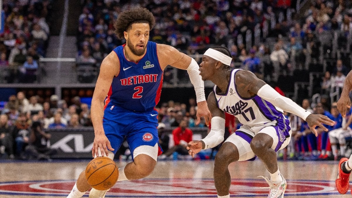 NBA'de Doğu Konferansı lideri Detroit Pistons, sahasında Sacramento Kings'i 139-116'lık