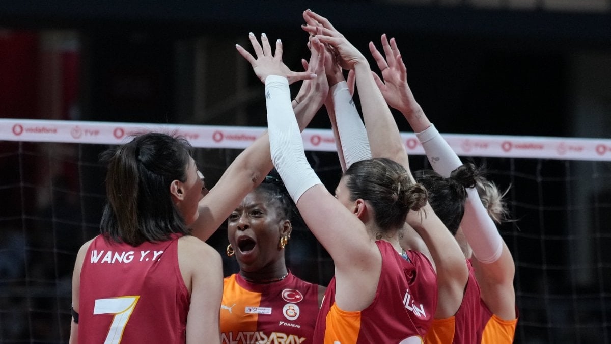 Sultanlar Ligi'nin 15. haftasında Galatasaray, sahasında Kuzeyboru'yu 3-1 yendi.