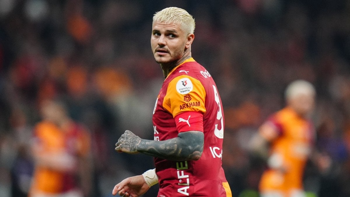 Galatasaray'da Arjantin'den dönen Mauro Icardi, Kemerburgaz'daki çalışmalara başladı.