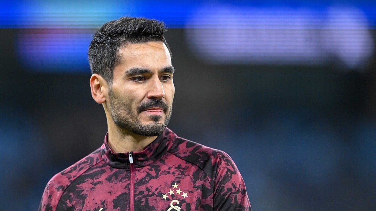 Galatasaray'ın orta saha oyuncusu İlkay Gündoğan, Manchester City maçının ardından