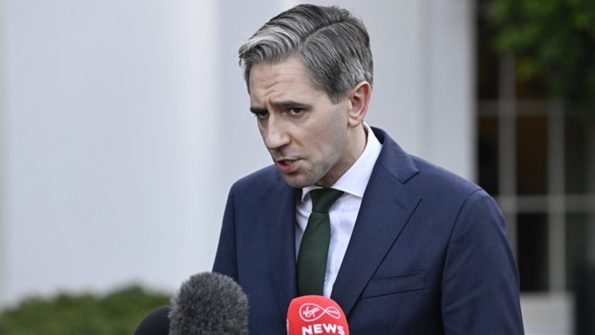 İrlanda Başbakan Yardımcısı ve Maliye Bakanı Simon Harris, ABD Başkanı