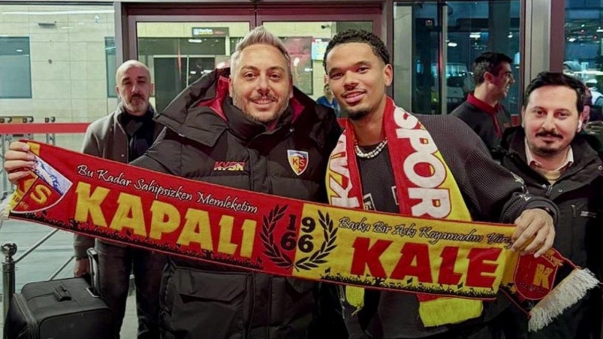 Kayserispor'un prensip anlaşmasına vardığı İngiliz futbolcu Jadel Katongo, Kayseri’ye geldi.