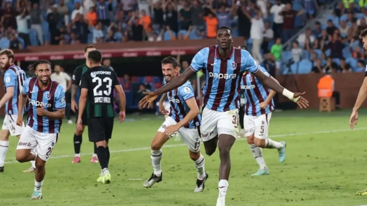 Trabzonspor, Trendyol Süper Lig'in 18. haftasında bugün deplasmanda Kocaelispor ile