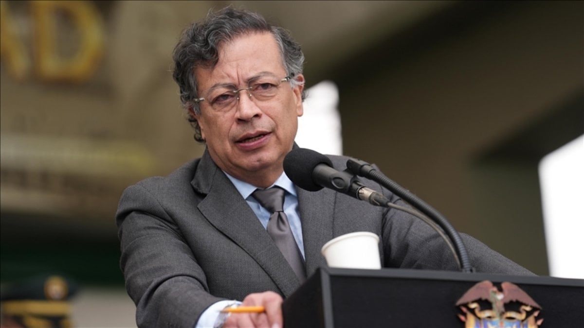 Kolombiya Cumhurbaşkanı Gustavo Petro, ABD Başkanı Donald Trump'ın kendisini hedef