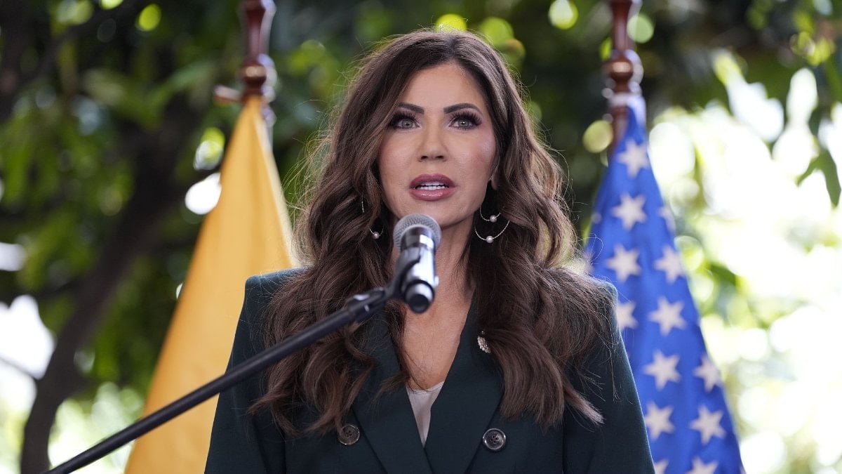 ABD İç Güvenlik Bakanı Kristi Noem, Minnesota eyaletine bağlı Minneapolis