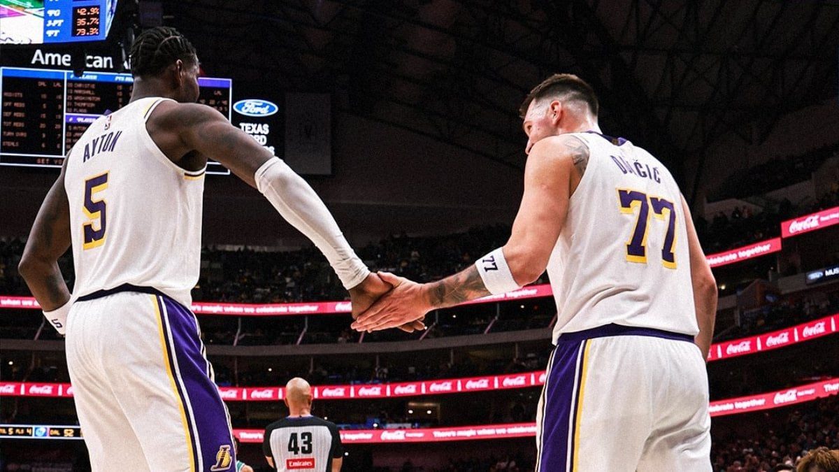 NBA'de Los Angeles Lakers, deplasmanda Dallas Mavericks'i 116-110 yenerken, Sloven