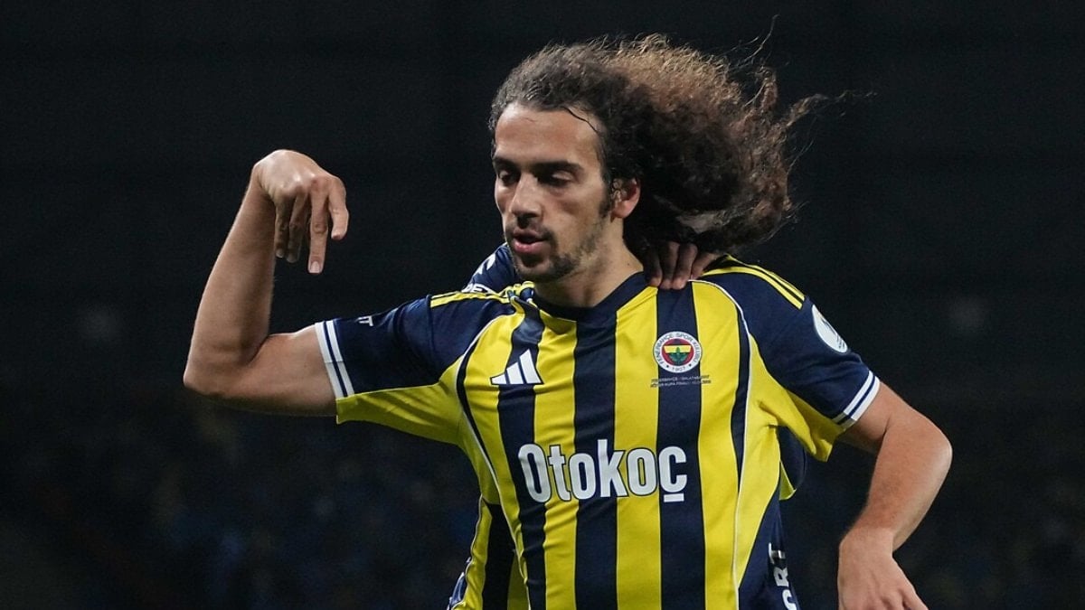 Fenerbahçe'deki ilk maçında şampiyonluk sevinci yaşayan Matteo Guendouzi’nin Süper Kupa’da