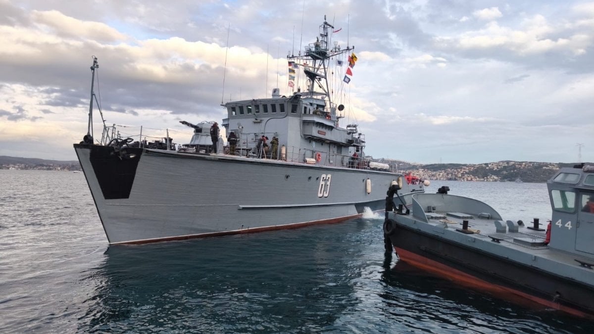 Milli Savunma Bakanlığı Karadeniz'de sürüklenen mayınları tespit edip etkisiz hale