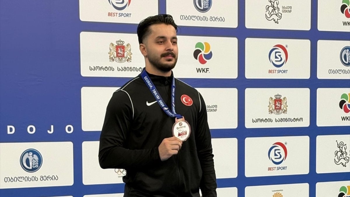 Gürcistan'da düzenlenen Karate 1 Seri A müsabakalarında milli sporculardan Hira
