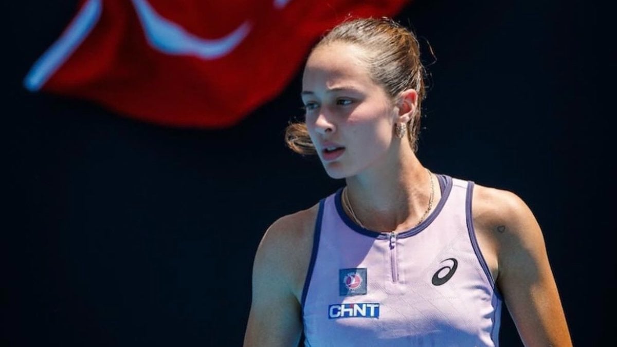 Zeynep Sönmez, sezonun ilk grand slam tenis turnuvası Avustralya Açık'ın