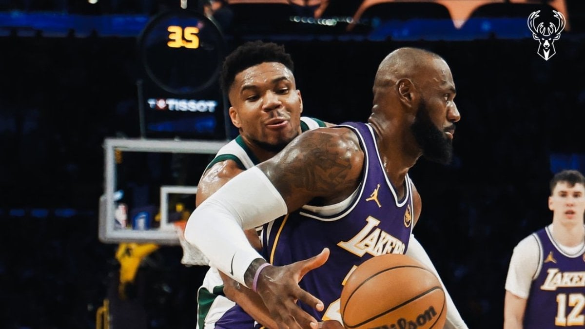 Milwaukee Bucks, bitime 39 saniye kala Giannis Antetokounmpo'nun kritik blok