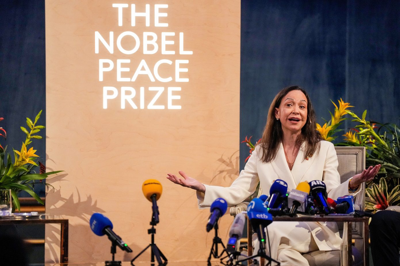 Nobel Barış Ödülü'nü ABD Başkanı Trump'la paylaşmak isteyen Venezuela muhalefet