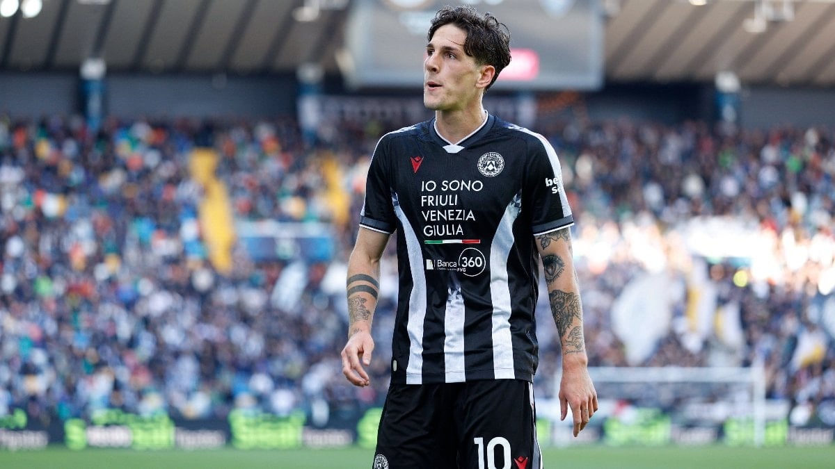 İtalya Ligi ekiplerinden Udinese'de kiralık olarak oynayan Nicolo Zaniolo'nun temsilcisi,