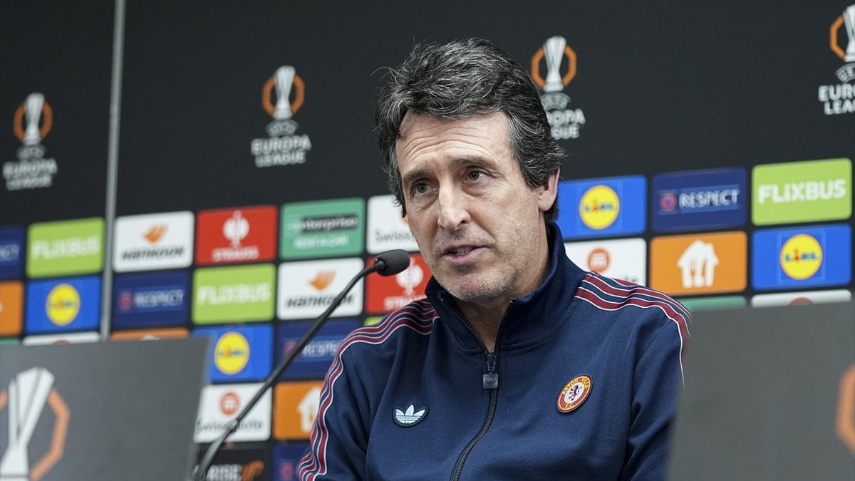 Aston Villa Teknik Direktörü Unai Emery, "Tabii zor bir maç