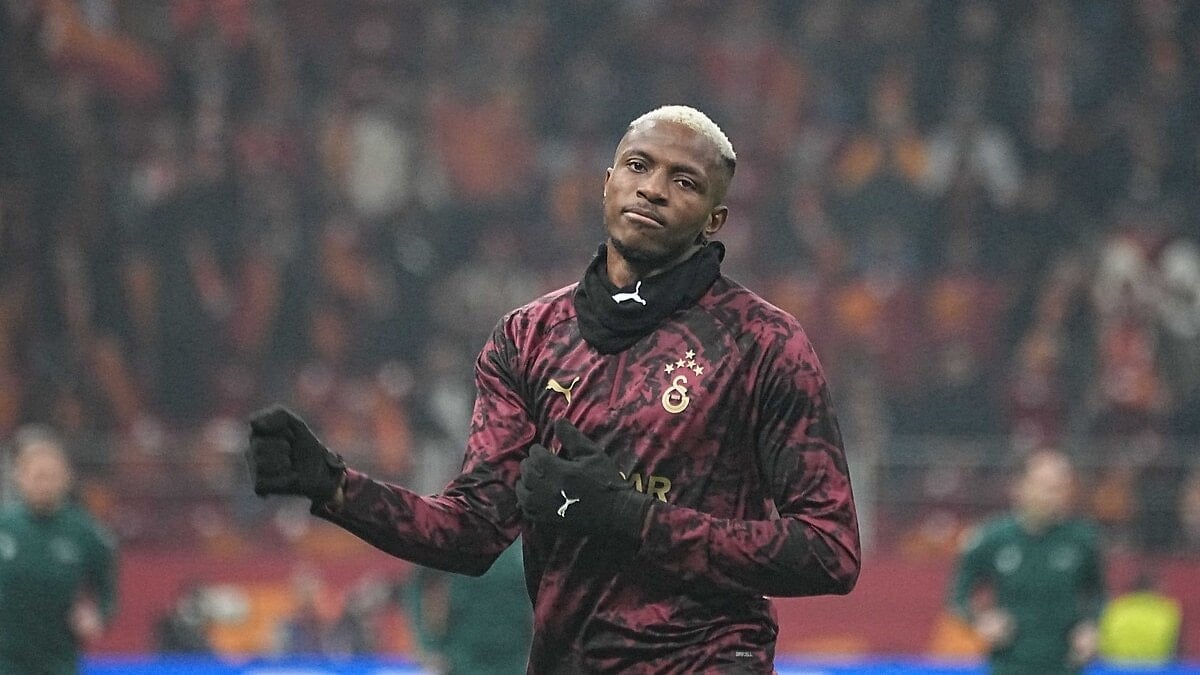 Galatasaray'ın Nijeryalı yıldızı Victor Osimhen, 39 gün sonra sarı-kırmızılı formayla