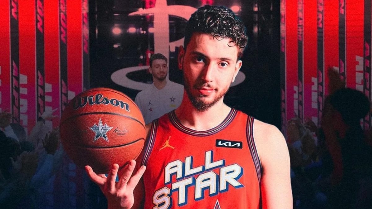 Amerikan Basketbol Ligi (NBA) takımlarından Houston Rockets'ta forma giyen Alperen