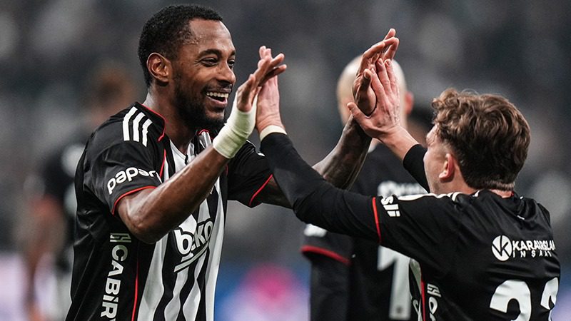 Beşiktaş, Süper Lig'in 23. haftasında ağırladığı Göztepe'yi farklı mağlup etti