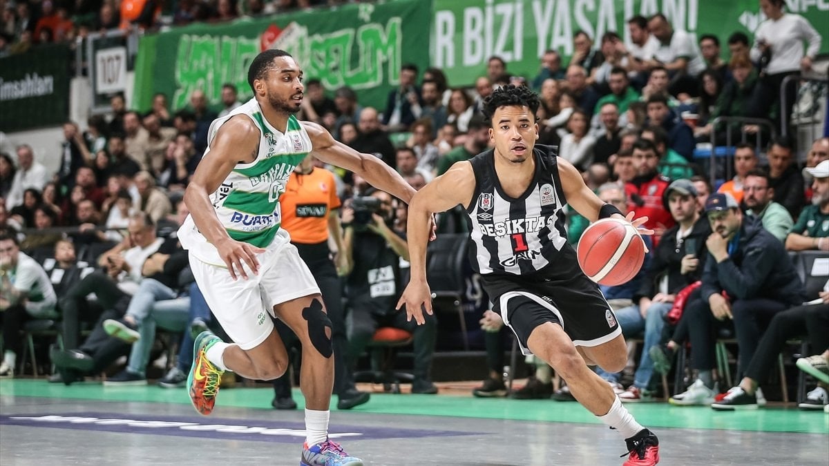 Türkiye Basketbol Süper Ligi'nin 20. haftasında Beşiktaş, deplasmanda Bursaspor Basketbol'u