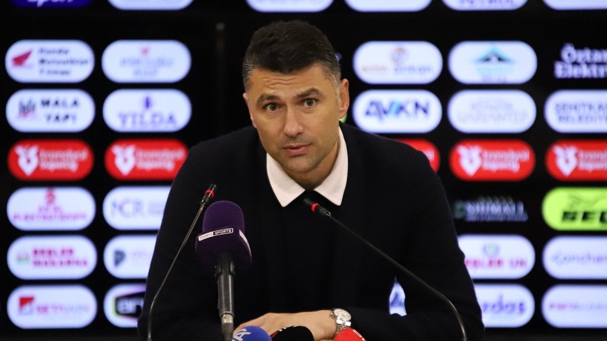 Gaziantep Futbol Kulübü Teknik Direktörü Burak Yılmaz, Kasımpaşa maçının ardından,