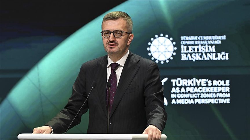 Cumhurbaşkanlığı İletişim Başkanı Burhanettin Duran, Suriye'de barış ortamının sağlanması için