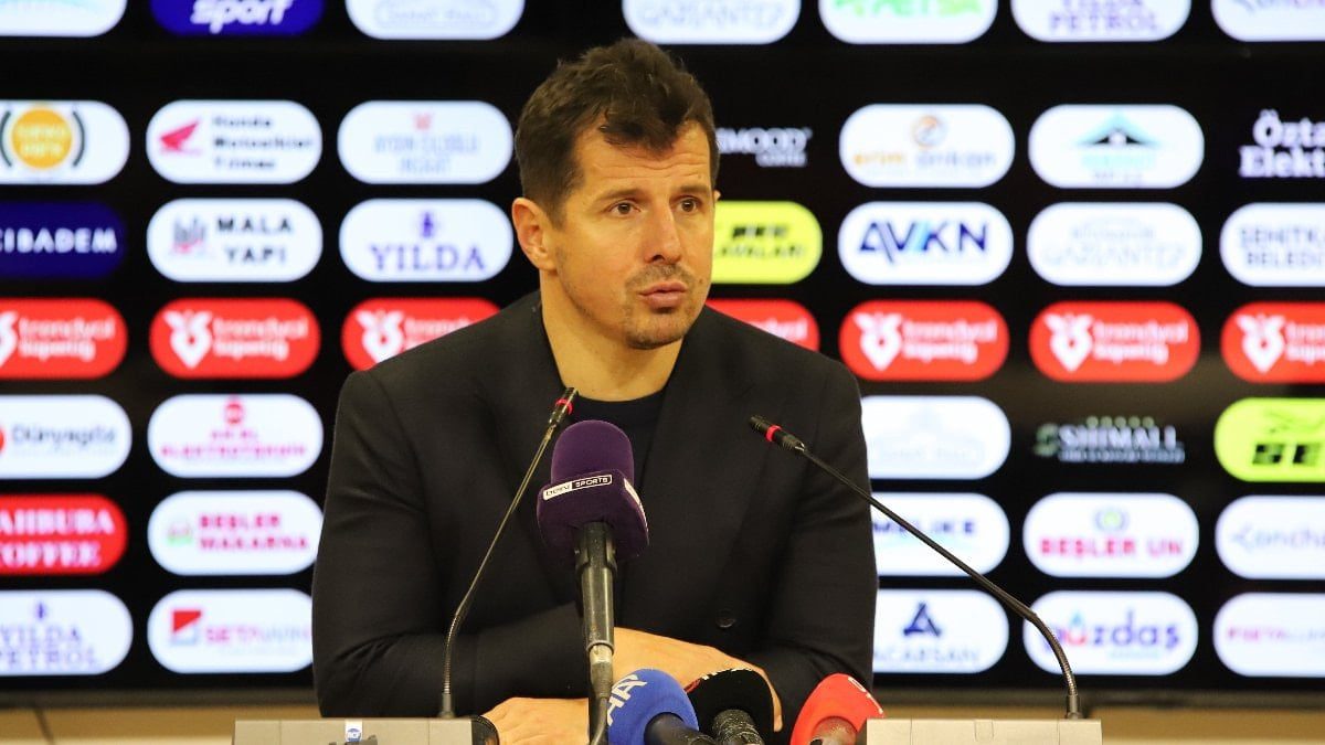 Kasımpaşa Teknik Direktörü Emre Belözoğlu, Gaziantep Futbol Kulübü maçının ardından,