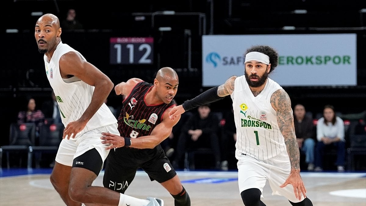 Türkiye Basketbol Süper Ligi'nin 18. haftasında Erokspor, konuk ettiği Manisa