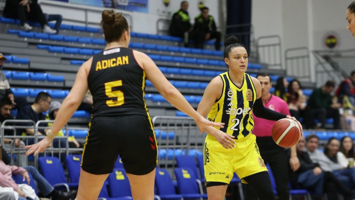 Kadınlar Basketbol Süper Ligi'nde 20. haftanın açılış maçında Fenerbahçe, Melikgazi