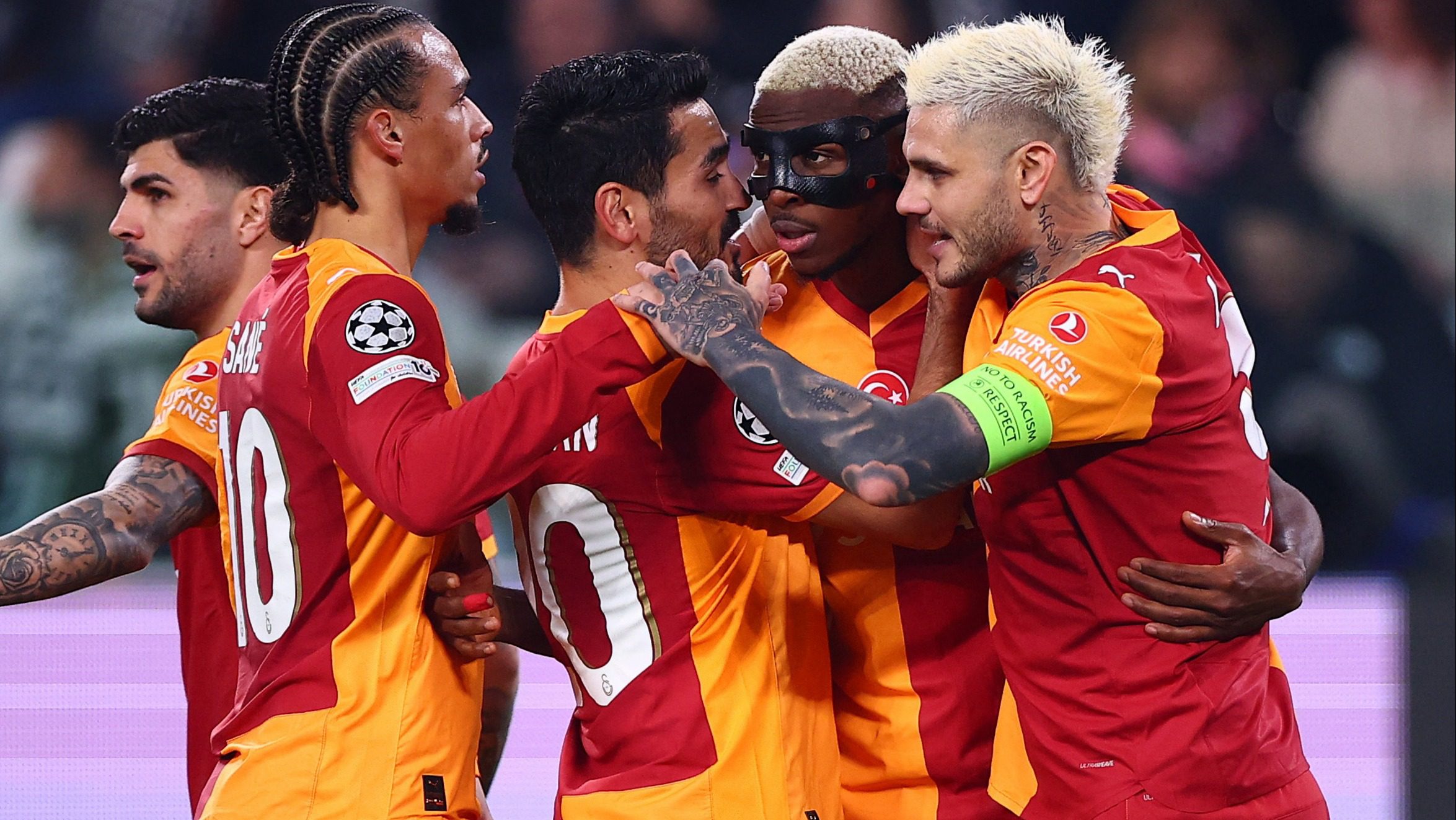 Galatasaray, Şampiyonlar Ligi son 16 play-off turu rövanşında uzatmalara giden