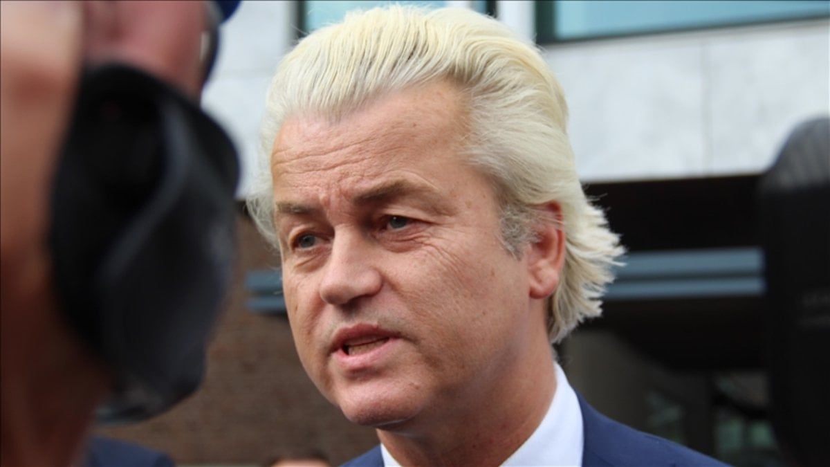 Hollandalı İslam karşıtı siyasetçi Geert Wilders, Meclis'te yaptığı bir konuşmada
