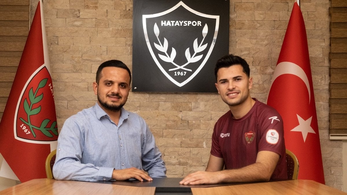 Transfer yasağı kaldırılan Hatayspor, 26 yaşındaki Taylan Özgün'ü kadrosuna kattığını