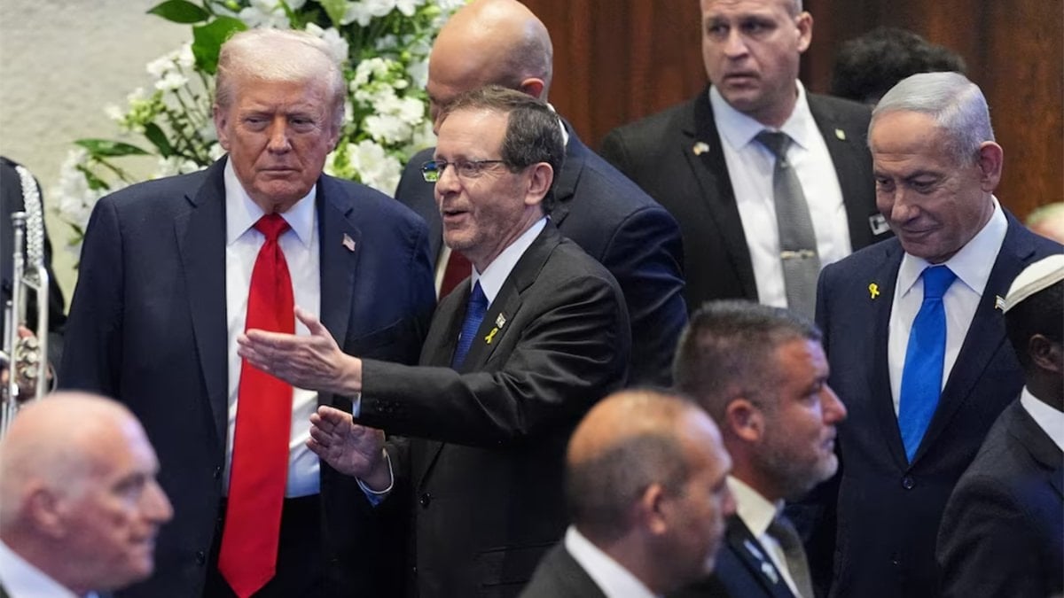 İsrail Cumhurbaşkanı Isaac Herzog, Başbakan Binyamin Netanyahu'ya af çıkarmadığı için,