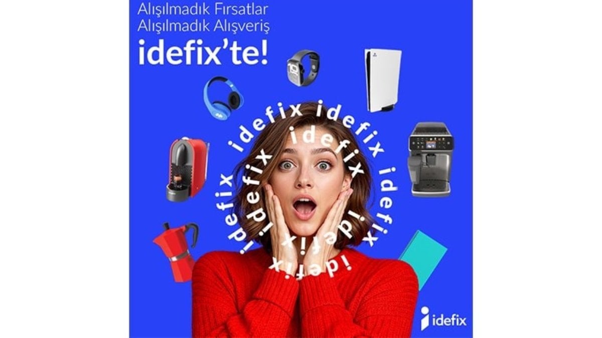 Türkiye’nin yerli ve milli markası idefix, yeni lansman dönemiyle birlikte