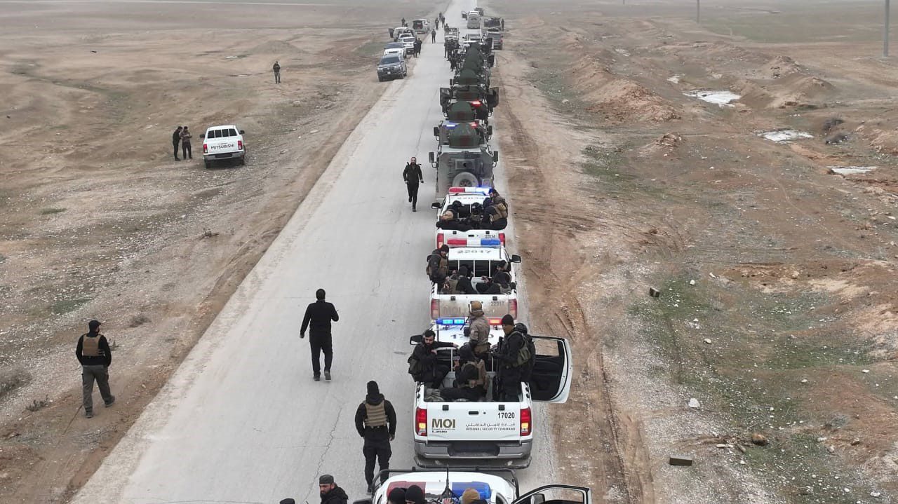 Suriye'de terör örgütü YPG/SDG'nin kontrolündeki Kamışlı Havalimanı'nın güvenlik denetimi İçişleri