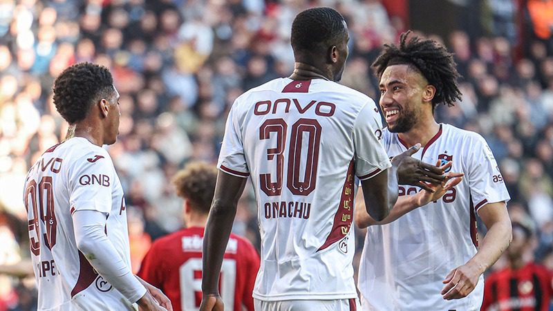 Trabzonspor, Süper Lig'in 23. haftasında konuk olduğu Gaziantep FK'yı geriye