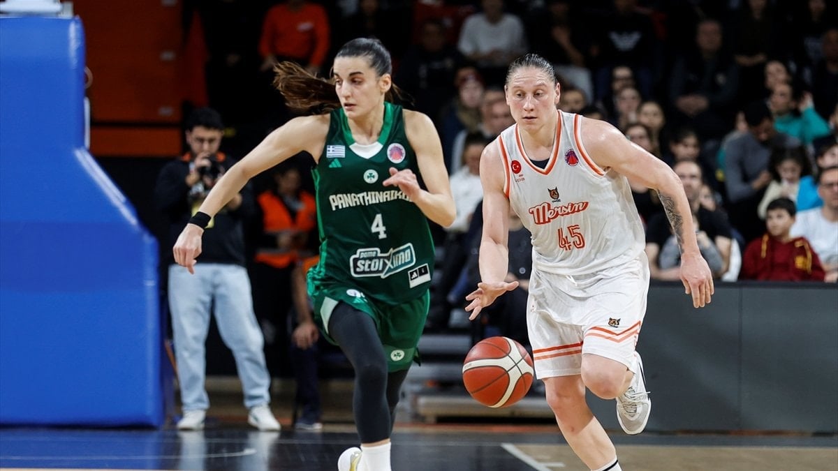 FIBA Kadınlar Avrupa Kupası çeyrek final rövanş maçında ÇBK Mersin,