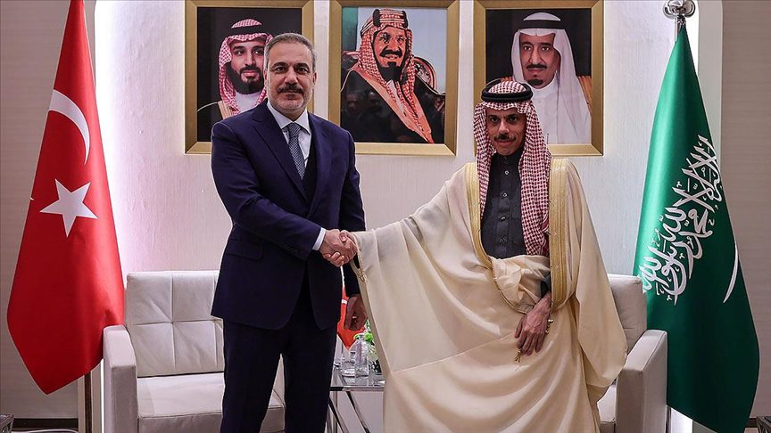 Dışişleri Bakanı Hakan Fidan, Suudi Arabistan Dışişleri Bakanı Al Suud