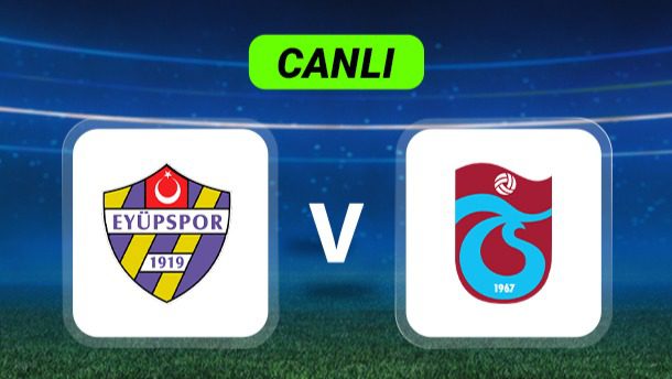 Süper Lig'in 27. haftasında Eyüpspor ile Trabzonspor karşı karşıya...