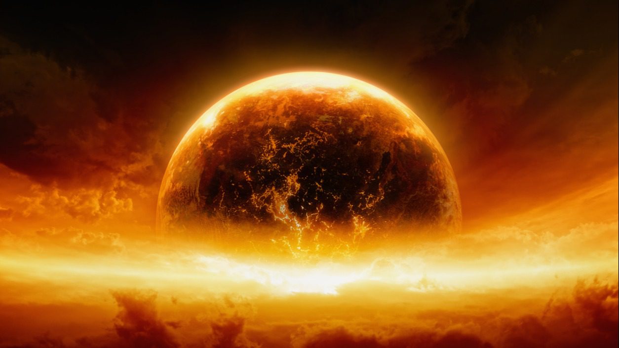 Oxford Üniversitesi’nden bilim insanları, yüzeyi erimiş lavla kaplı ve atmosferi