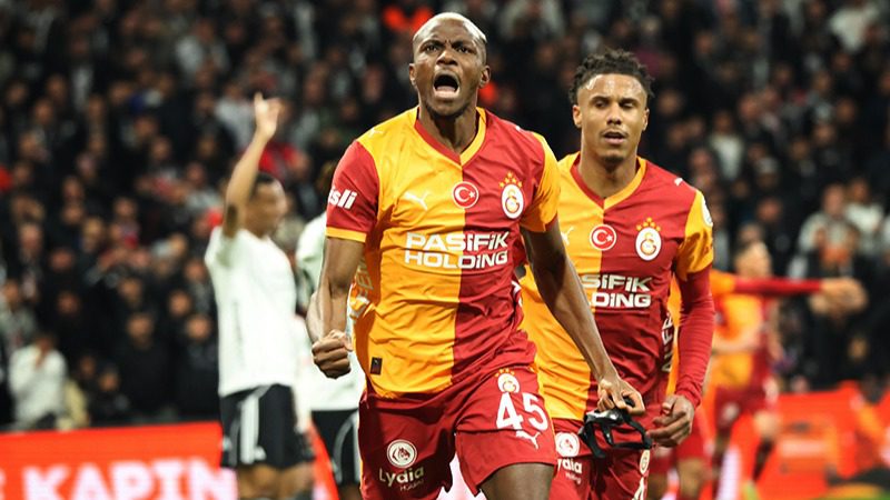 Galatasaray, Süper Lig'in 25. haftasında konuk olduğu Beşiktaş'ı mağlup etti