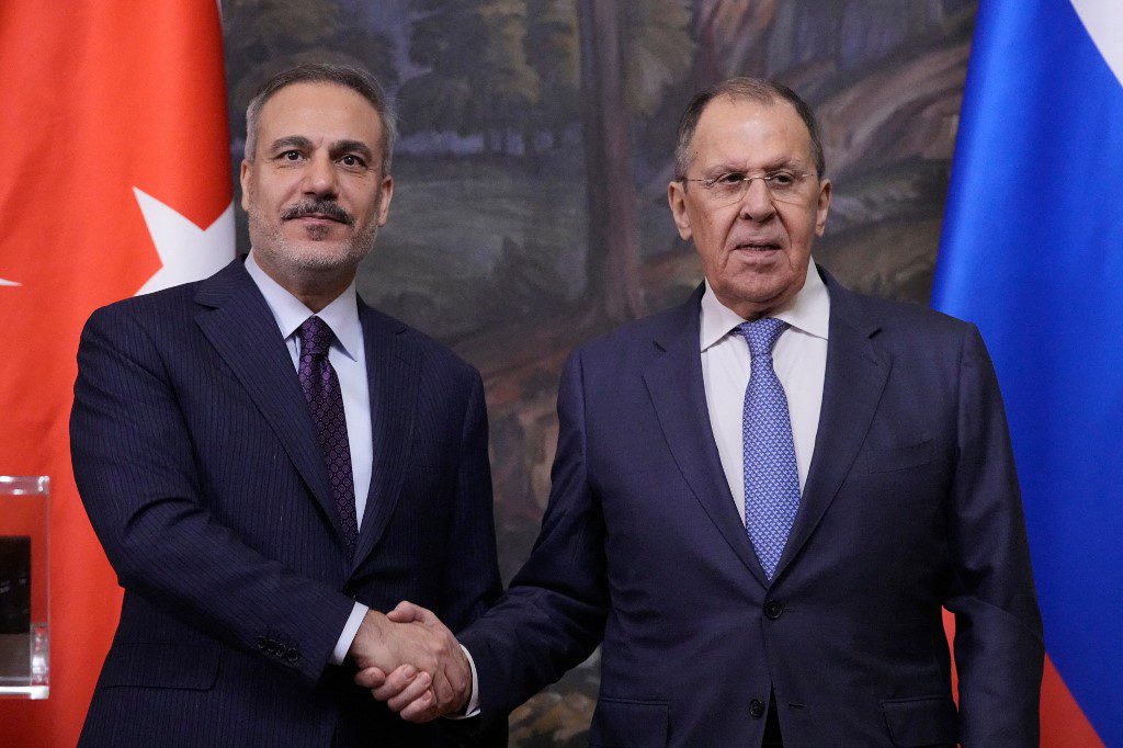 Dışişleri Bakanı Hakan Fidan, Rusya Dışişleri Bakanı Sergey Lavrov ile