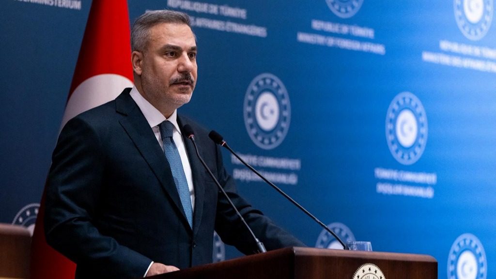 Dışişleri Bakanı Hakan Fidan, Azeri, Bulgar, Fransız ve Ürdünlü mevkidaşları