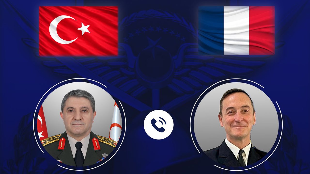 Genelkurmay Başkanı Selçuk Bayraktaroğlu, Fransa Genelkurmay Başkanı Fabien Mandon ile