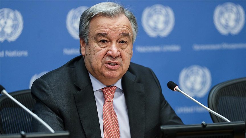 Birleşmiş Milletler Genel Sekreteri Antonio Guterres, Dünya Kadınlar Günü kapsamında