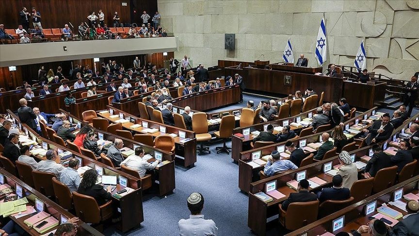 İsrail Meclisi, ana muhalefet partisi Gelecek Var’ın lideri Lapid tarafından