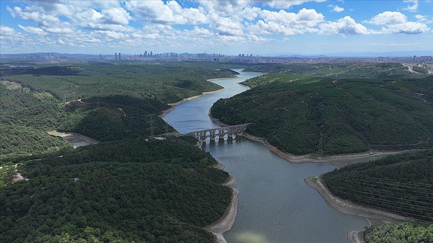 İstanbul'a su sağlayan barajlardaki doluluk oranı geçen yıl yüzde 78